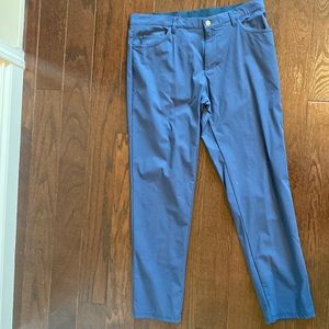 Adidas light blue golf pants